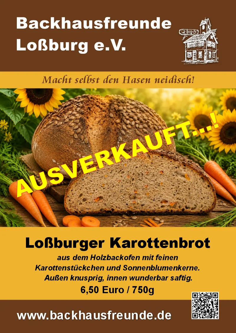 karottenbrot ausverkauft